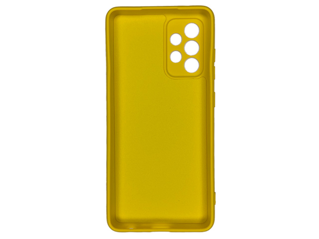 Чехол Yotrix ArtCase для Samsung Galaxy A52 (Pineapple Yellow, гелевый)