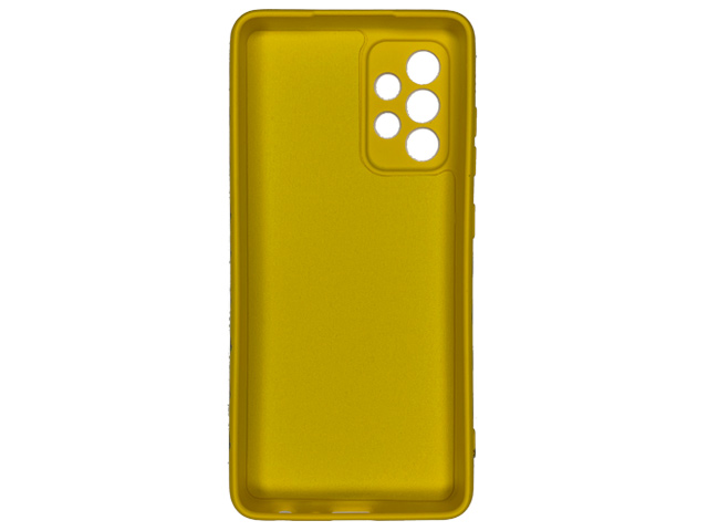 Чехол Yotrix ArtCase для Samsung Galaxy A52 (Hi Dino Yellow, гелевый)