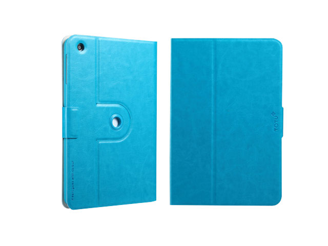 Чехол Totu Design Rotation Leather Case 360 для Apple iPad Air (голубой, кожанный)