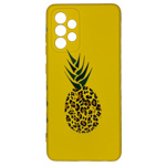 Чехол Yotrix ArtCase для Samsung Galaxy A53 (Pineapple Yellow, гелевый)