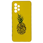 Чехол Yotrix ArtCase для Samsung Galaxy A33 (Pineapple Yellow, гелевый)
