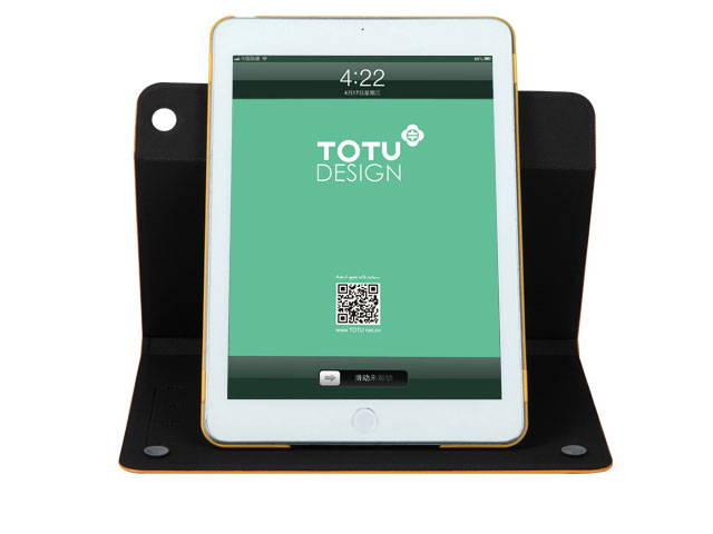 Чехол Totu Design Kiss me Leather Case 360 для Apple iPad Air (белый, кожанный)