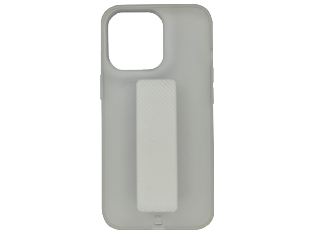 Чехол Yotrix LiquidSilicone Strap для Apple iPhone 13 pro max (белый, гелевый)