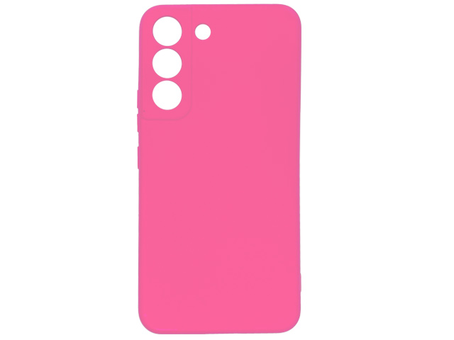Чехол Yotrix LiquidSilicone Pro для Samsung Galaxy S22 plus (розовый, гелевый)