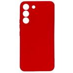 Чехол Yotrix LiquidSilicone Pro для Samsung Galaxy S22 plus (красный, гелевый)