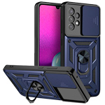 Чехол Yotrix Defense Pro для Samsung Galaxy A33 (темно-синий, гелевый/пластиковый)
