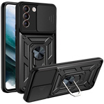 Чехол Yotrix Defense Pro для Samsung Galaxy S22 plus (черный, гелевый/пластиковый)