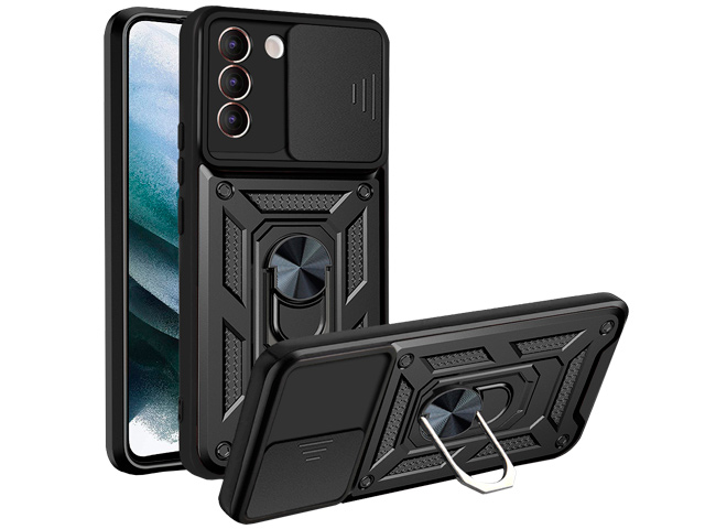 Чехол Yotrix Defense Pro для Samsung Galaxy S20 FE (черный, гелевый/пластиковый)