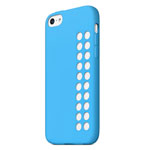 Чехол Totu Design Chocolate Case для Apple iPhone 5C (голубой, силиконовый)
