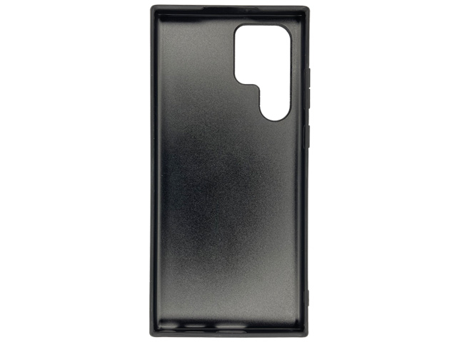 Чехол HDD Luxury Card Slot Case для Samsung Galaxy S22 ultra (черный, кожаный)
