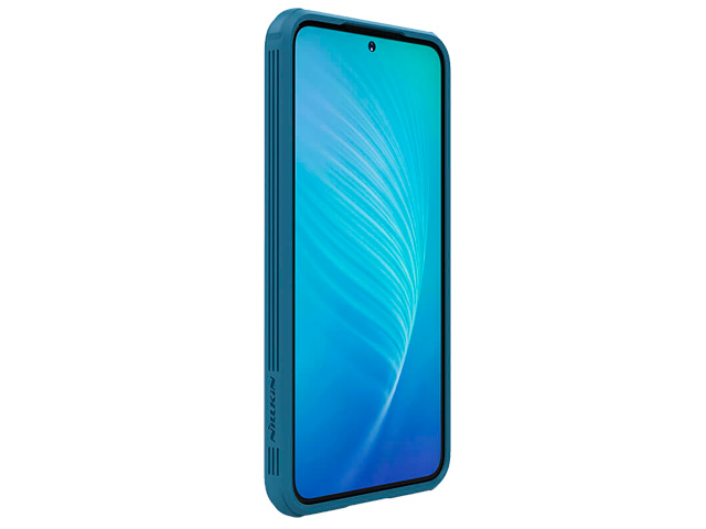 Чехол Nillkin CamShield Pro для Samsung Galaxy S22 (темно-синий, композитный)