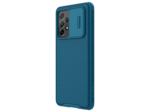 Чехол Nillkin CamShield Pro для Samsung Galaxy A33 (темно-синий, композитный)