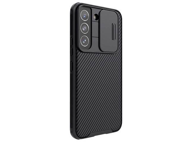 Чехол Nillkin CamShield Pro для Samsung Galaxy S22 plus (черный, композитный)
