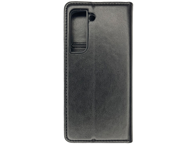 Чехол HDD Wallet Phone case для Samsung Galaxy S22 plus (черный, кожаный)