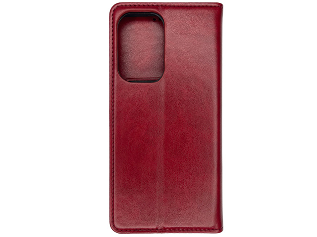 Чехол HDD Wallet Phone case для Samsung Galaxy A73 (красный, кожаный)