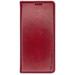 Чехол HDD Wallet Phone case для Samsung Galaxy S21 FE (красный, кожаный)