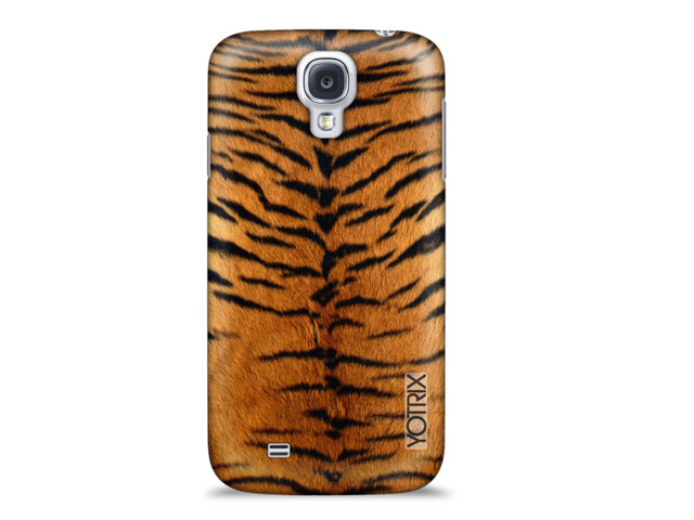 Чехол Yotrix ArtCase для Samsung Galaxy S4 i9500 (рисунок Тигр, пластиковый)