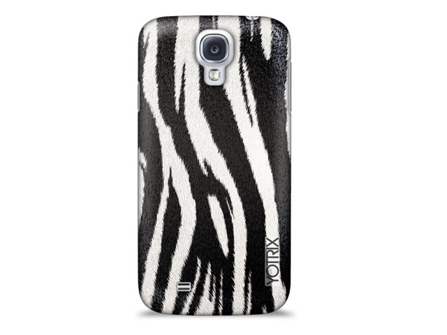 Чехол Yotrix ArtCase для Samsung Galaxy S4 i9500 (рисунок Зебра, пластиковый)