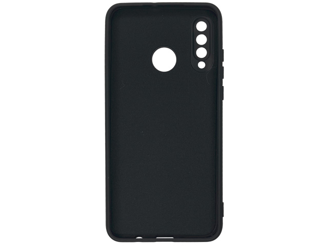 Чехол Yotrix LiquidSilicone Pro для Huawei P30 lite (черный, гелевый)