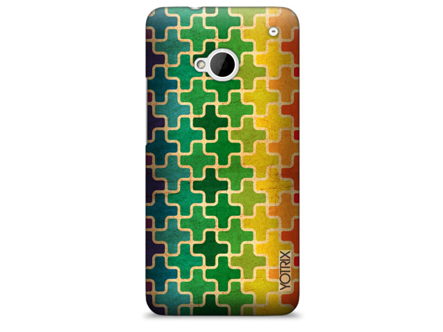 Чехол Yotrix ArtCase для HTC One 801e (HTC M7) (рисунок #4582, пластиковый)