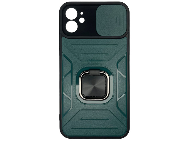 Чехол Yotrix Defense Pro Series 2 для Apple iPhone 11 (темно-зеленый, гелевый/пластиковый)