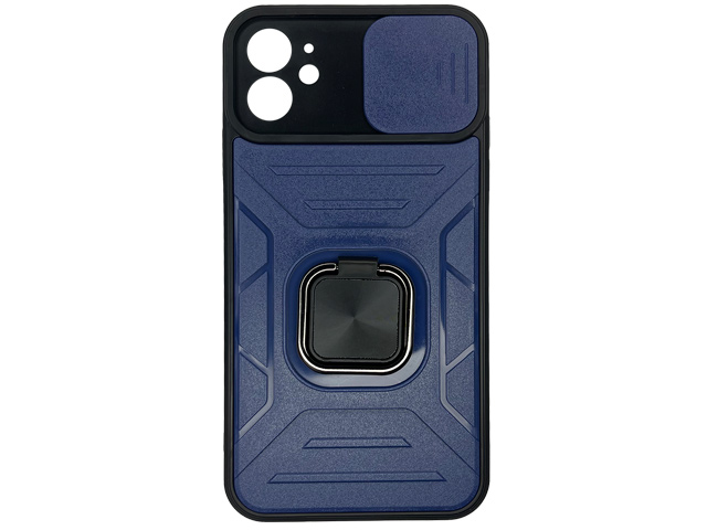 Чехол Yotrix Defense Pro Series 2 для Apple iPhone 11 (темно-синий, гелевый/пластиковый)