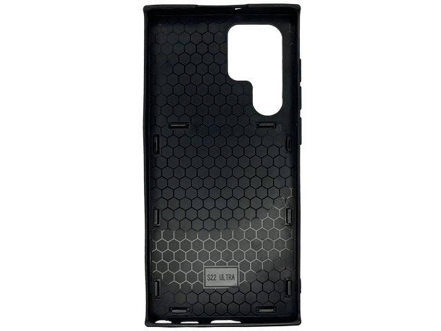 Чехол Yotrix Defense Pro Series 2 для Samsung Galaxy S22 ultra (темно-серый, гелевый/пластиковый)