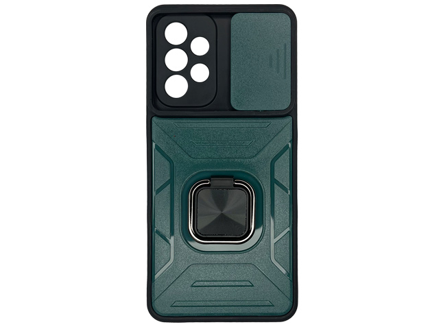 Чехол Yotrix Defense Pro Series 2 для Samsung Galaxy A52 (темно-зеленый, гелевый/пластиковый)