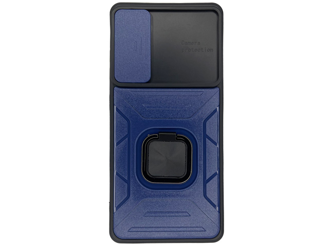 Чехол Yotrix Defense Pro Series 2 для Samsung Galaxy A51 (темно-синий, гелевый/пластиковый)