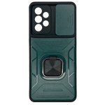 Чехол Yotrix Defense Pro Series 2 для Samsung Galaxy A73 (темно-зеленый, гелевый/пластиковый)