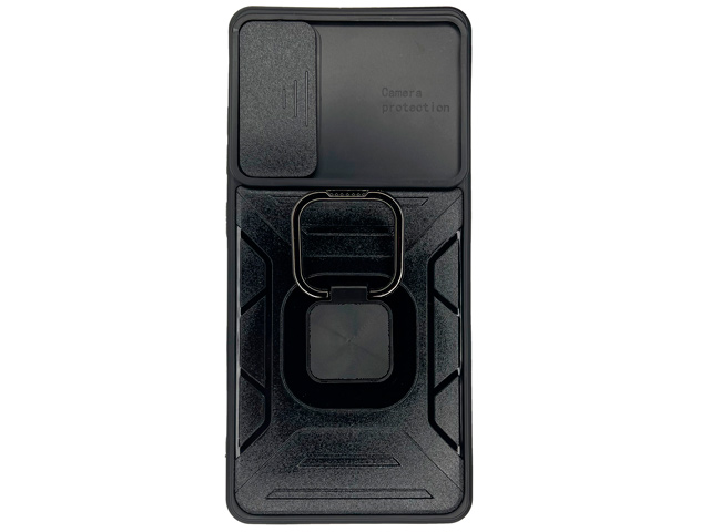 Чехол Yotrix Defense Pro Series 2 для Samsung Galaxy S21 FE (черный, гелевый/пластиковый)