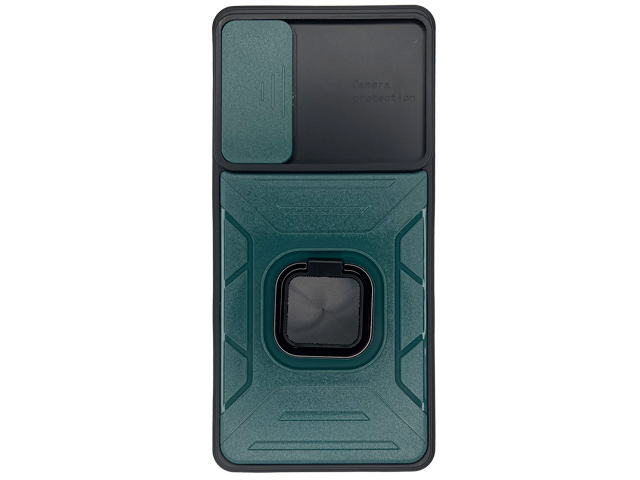 Чехол Yotrix Defense Pro Series 2 для Samsung Galaxy S20 FE (темно-зеленый, гелевый/пластиковый)