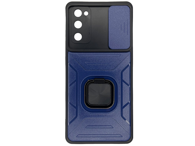 Чехол Yotrix Defense Pro Series 2 для Samsung Galaxy S20 FE (темно-синий, гелевый/пластиковый)