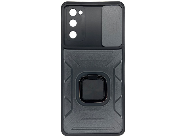Чехол Yotrix Defense Pro Series 2 для Samsung Galaxy S20 FE (темно-серый, гелевый/пластиковый)