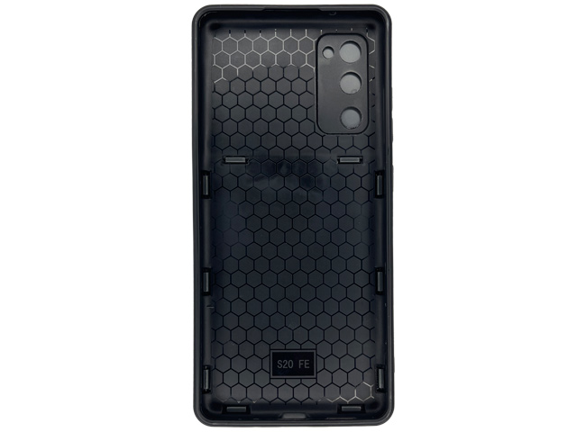 Чехол Yotrix Defense Pro Series 2 для Samsung Galaxy S20 FE (темно-серый, гелевый/пластиковый)