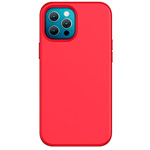 Чехол Totu Brilliant Series для Apple iPhone 12 pro max (красный, гелевый, MagSafe)