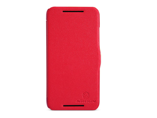 Чехол Nillkin Fresh Series Leather case для HTC Desire 601 619D (Zara) (красный, кожанный)