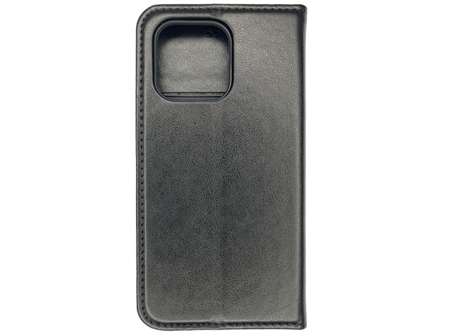 Чехол HDD Wallet Phone case для Apple iPhone 14 plus (черный, кожаный)