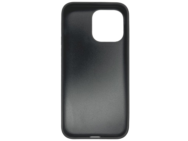 Чехол HDD Luxury Card Slot Case для Apple iPhone 14 pro max (черный, кожаный)