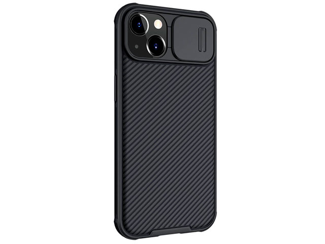 Чехол Nillkin CamShield Pro для Apple iPhone 14 plus (черный, композитный)