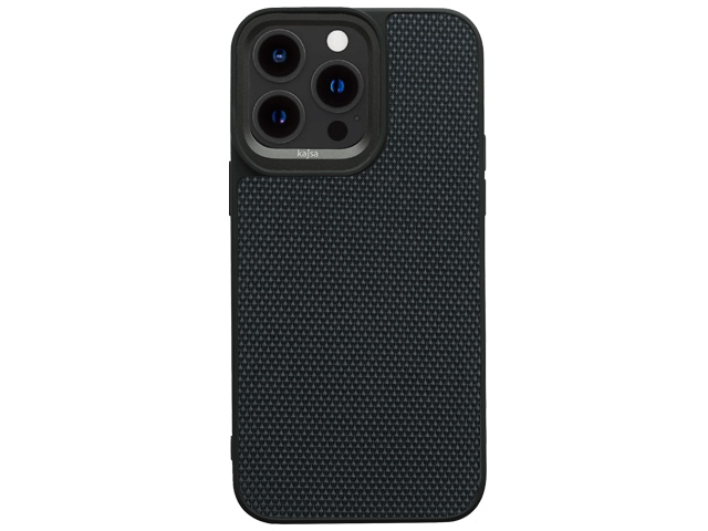 Чехол Kajsa Preppie Collection Dark Series для Apple iPhone 14 pro max (Black Dots, гелевый)