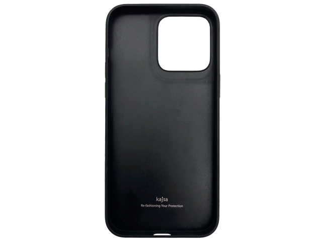 Чехол Kajsa Preppie Collection Dark Series для Apple iPhone 14 pro max (Black Dots, гелевый)