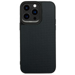 Чехол Kajsa Preppie Collection Dark Series для Apple iPhone 14 pro max (Black Carbon, гелевый)