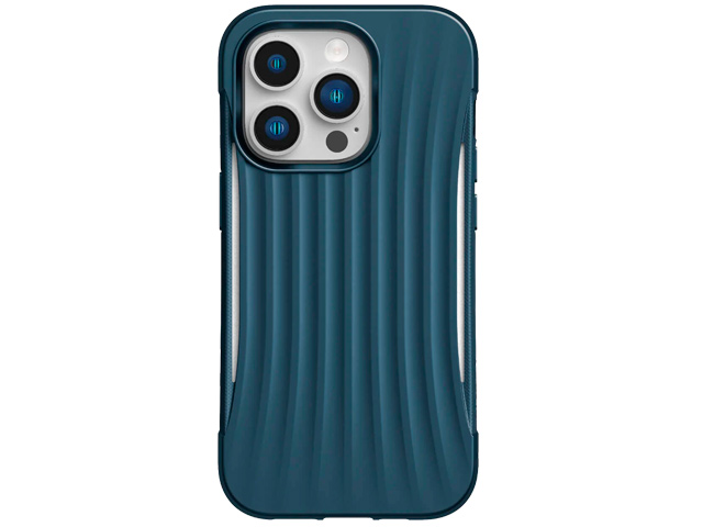 Чехол Raptic Clutch case для Apple iPhone 14 pro max (синий, пластиковый/гелевый)