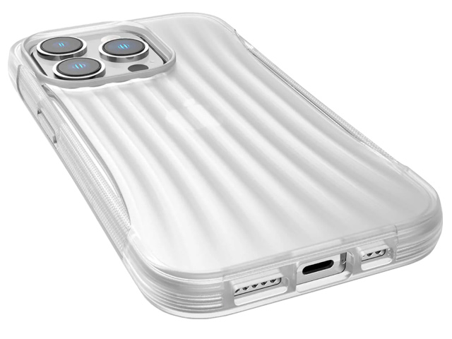 Чехол Raptic Clutch case для Apple iPhone 14 pro max (прозрачный, пластиковый/гелевый)