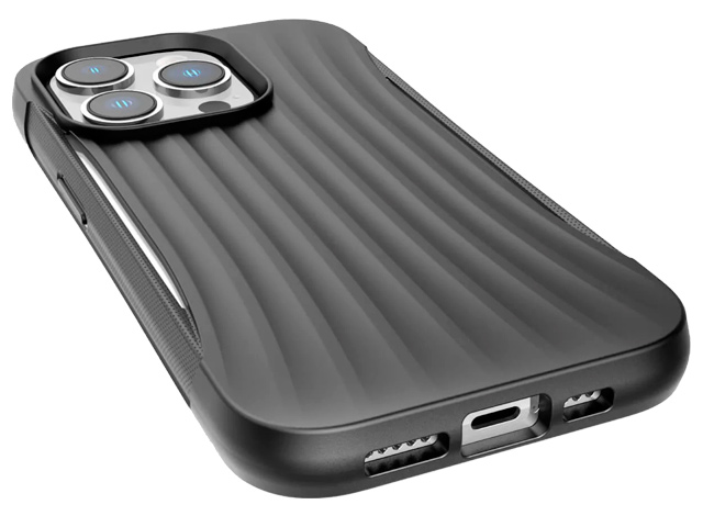 Чехол Raptic Clutch case для Apple iPhone 14 pro max (черный, пластиковый/гелевый)