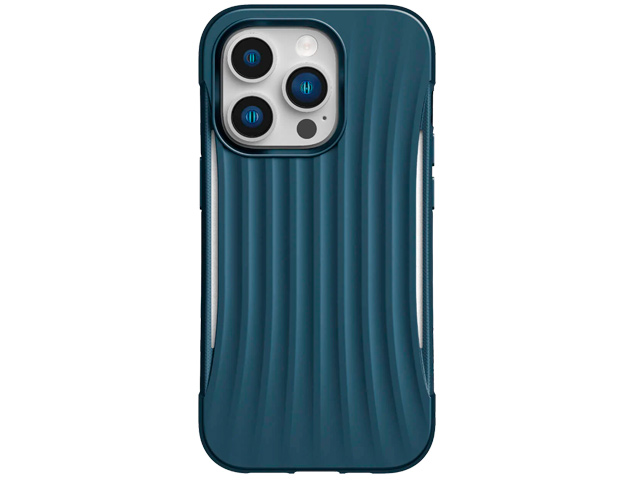 Чехол Raptic Clutch case для Apple iPhone 14 pro (синий, пластиковый/гелевый)