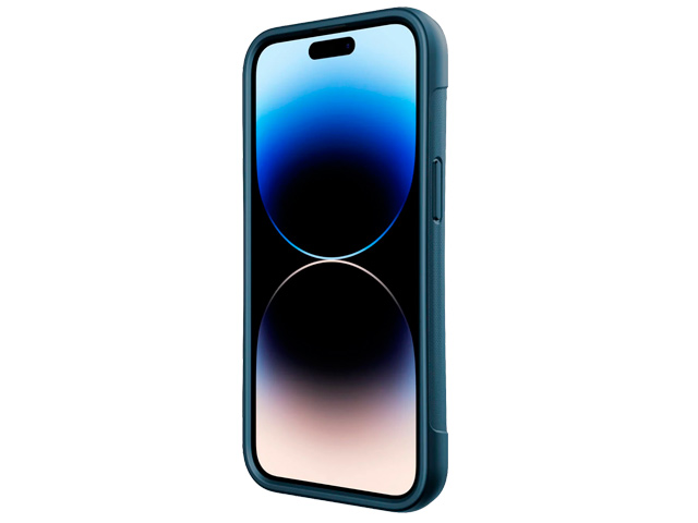 Чехол Raptic Clutch case для Apple iPhone 14 pro (синий, пластиковый/гелевый)
