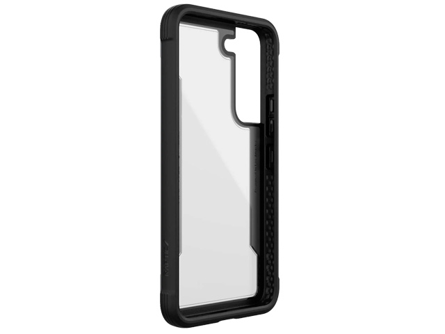 Чехол Raptic Defense Shield для Samsung Galaxy S22 (черный, маталлический)