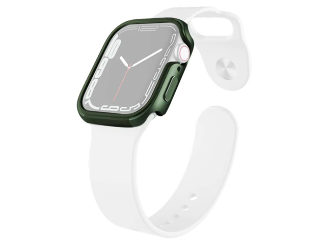 Чехол Raptic Defense Edge для Apple Watch Series 7 45 мм (зеленый, маталлический)